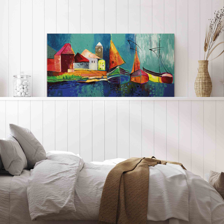 Canvas Print Fairytale sailingboats 49543 additionalImage 5