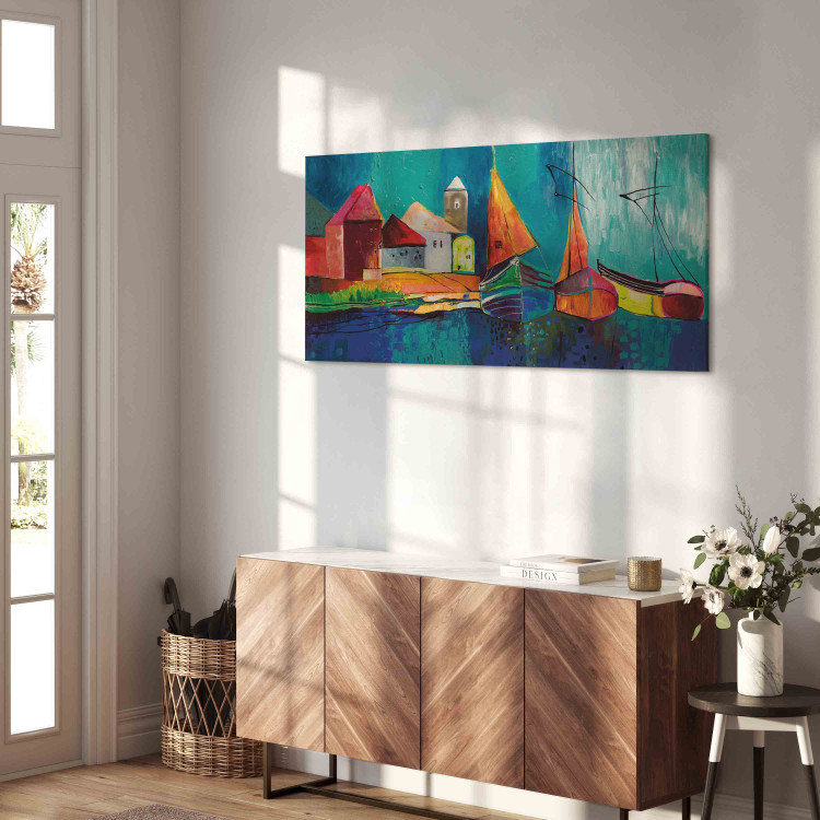 Canvas Print Fairytale sailingboats 49543 additionalImage 10
