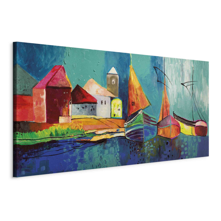 Canvas Print Fairytale sailingboats 49543 additionalImage 2