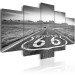 Canvas Art Print Route 66 - black and white 50443 additionalThumb 2