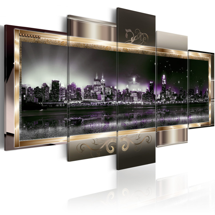 Canvas Print New York: Starry night 55543 additionalImage 2