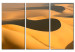 Canvas The endless sand of a desert  58643