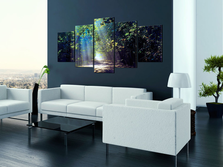 Canvas Sunny Forest Path 62443 additionalImage 3