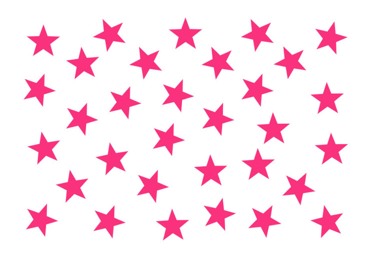 Wall Mural Pink Star 90243 additionalImage 1