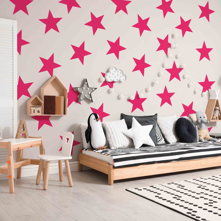 Wall Mural Pink Star 90243 additionalImage 5