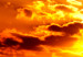 Canvas Art Print Orange Sky (1-part) - Artistic Sunset Over the Ocean 96843 additionalThumb 5