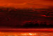 Canvas Art Print Orange Sky (1-part) - Artistic Sunset Over the Ocean 96843 additionalThumb 4
