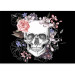 Photo Wallpaper Skull and Flowers 107853 additionalThumb 3