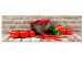 Canvas Art Print Red Vegetables (1 Part) Brick Narrow 107953