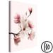 Canvas Art Print Spring Greeting (1-part) - Magnolia Flower in Delicate Hue 117153 additionalThumb 6
