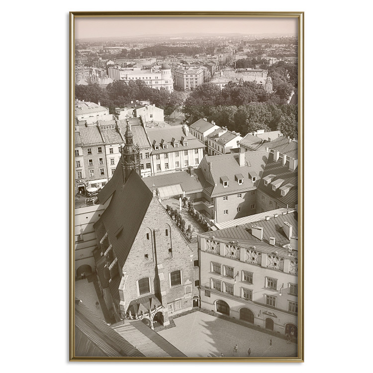 Wall Poster Krakow: Old Town - architecture of the Polish city from a bird's eye view 118153 additionalImage 18