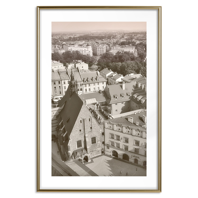 Wall Poster Krakow: Old Town - architecture of the Polish city from a bird's eye view 118153 additionalImage 20