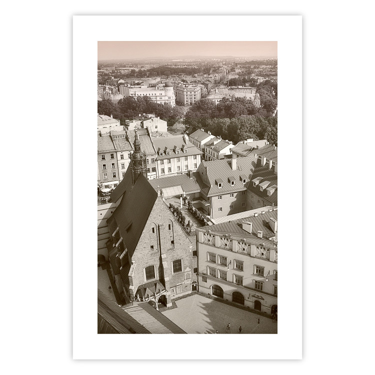 Wall Poster Krakow: Old Town - architecture of the Polish city from a bird's eye view 118153 additionalImage 15