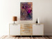 Wall Poster Honey Abstraction - colorful geometric composition with a hint of pink 118253 additionalThumb 23