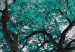 Canvas Autumn in the Park (1 Part) Wide Turquoise 122753 additionalThumb 5