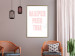Wall Poster The Best Is Yet to Come - pink text in Polish on a white background 122853 additionalThumb 5