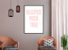 Wall Poster The Best Is Yet to Come - pink text in Polish on a white background 122853 additionalThumb 3