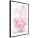 Poster Fleeting Beauty - rectangular figures and pink flowers in the light 123053 additionalThumb 11