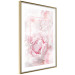 Poster Fleeting Beauty - rectangular figures and pink flowers in the light 123053 additionalThumb 8