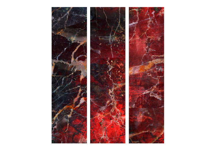 Room Separator Path to Hell - abstract marble texture with a red pattern 123553 additionalImage 3