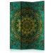 Room Divider Screen Royal Stitches (3-piece) - oriental Zen-style Mandala 124053