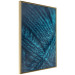 Wall Poster Emerald Wool - detailed wool texture in turquoise color 124453 additionalThumb 3