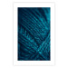 Wall Poster Emerald Wool - detailed wool texture in turquoise color 124453 additionalThumb 25