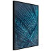 Wall Poster Emerald Wool - detailed wool texture in turquoise color 124453 additionalThumb 2