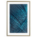 Wall Poster Emerald Wool - detailed wool texture in turquoise color 124453 additionalThumb 14