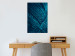 Wall Poster Emerald Wool - detailed wool texture in turquoise color 124453 additionalThumb 23
