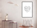 Wall Poster Love Mosaic - black line art heart on a contrasting white background 125453 additionalThumb 6