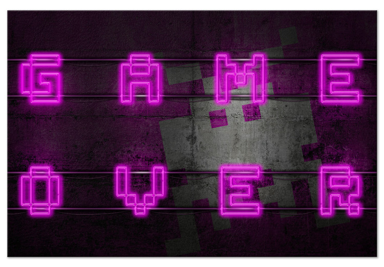 Large canvas print Pink Neon [Large Format] 125553