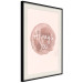 Wall Poster Always You - English inscription on watercolor pink background 127853 additionalThumb 2