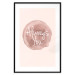 Wall Poster Always You - English inscription on watercolor pink background 127853 additionalThumb 17