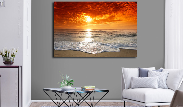 Large canvas print Quiet Sea [Large Format] 128653 additionalImage 5