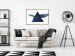 Wall Poster Cosmic Triangles - geometric abstraction on a solid white background 129153 additionalThumb 7