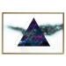 Wall Poster Cosmic Triangles - geometric abstraction on a solid white background 129153 additionalThumb 21