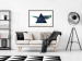Wall Poster Cosmic Triangles - geometric abstraction on a solid white background 129153 additionalThumb 24
