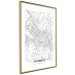 Wall Poster Map of Florence - black topographic map on a white background with labels 130453 additionalThumb 9