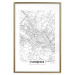 Wall Poster Map of Florence - black topographic map on a white background with labels 130453 additionalThumb 16