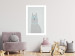 Poster Mysterious Llama - funny animal with ribbons on a solid gray background 130553 additionalThumb 7