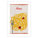 Wall Poster Roman Delicacies - texts and food in the form of pasta with tomato 131953 additionalThumb 25