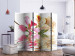 Room Divider Tropical Flowers - Orchid Tree (Bauhinia) II - plants and water 134053 additionalThumb 2