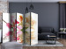 Room Divider Tropical Flowers - Orchid Tree (Bauhinia) II - plants and water 134053 additionalThumb 4