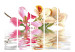 Room Divider Tropical Flowers - Orchid Tree (Bauhinia) II - plants and water 134053 additionalThumb 3