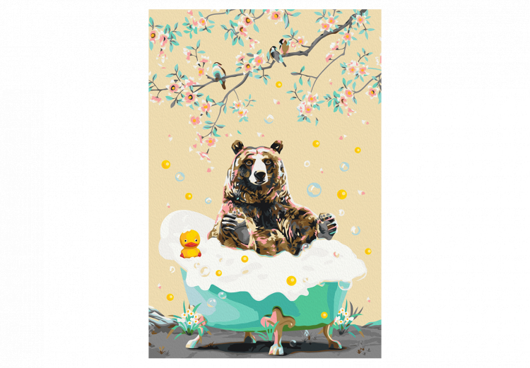 Paint by Number Kit Bathing Bear 135253 additionalImage 4
