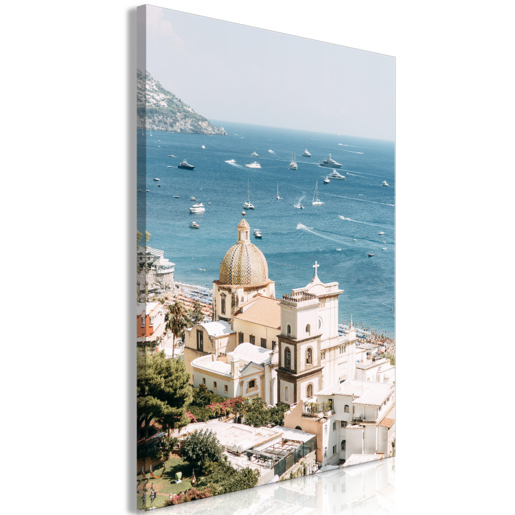 Canvas Print View from the coast - Sea landscape with the architecture 135853 additionalImage 2