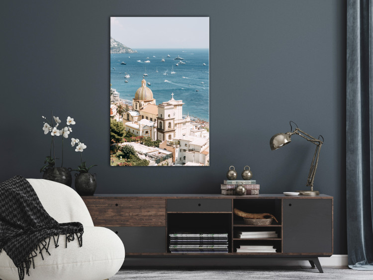 Canvas Print View from the coast - Sea landscape with the architecture 135853 additionalImage 3