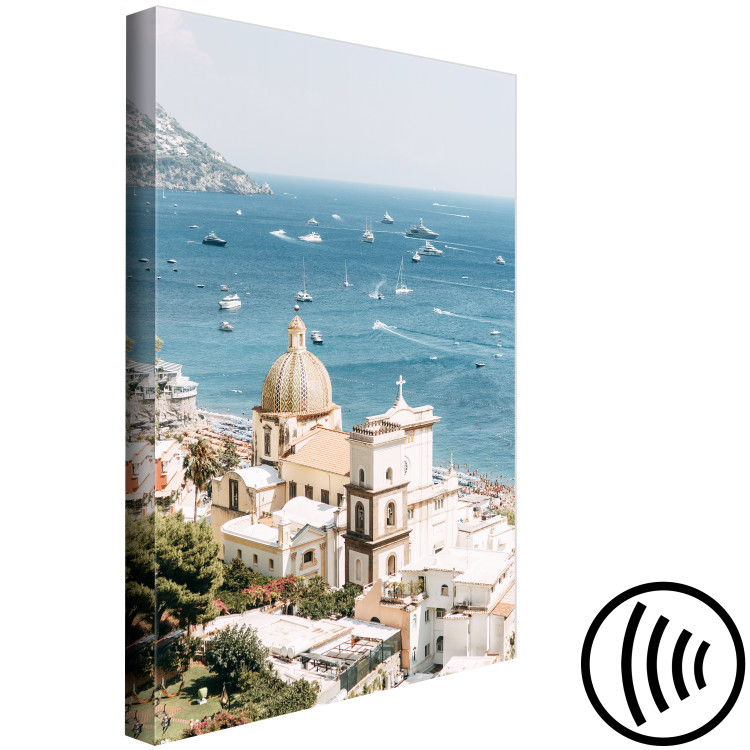 Canvas Print View from the coast - Sea landscape with the architecture 135853 additionalImage 6