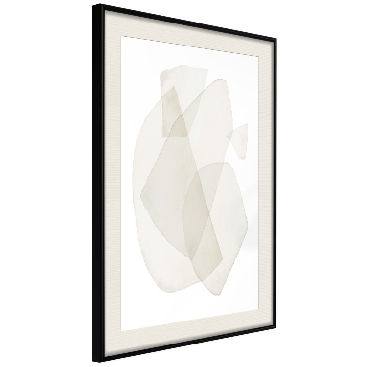 Wall Poster Fragile Moments - a minimalist abstraction in round shapes on white 136053 additionalImage 19